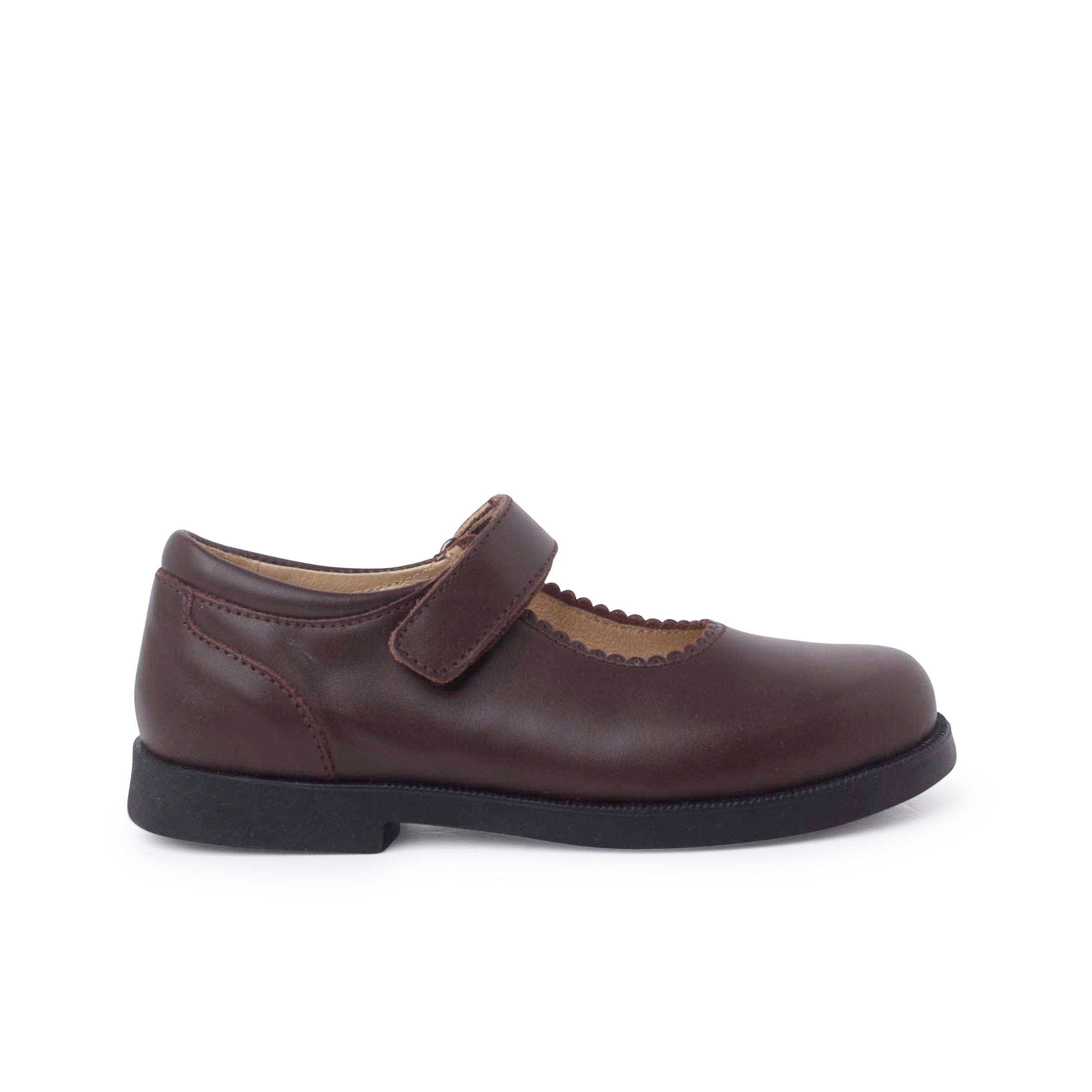 Pisamonas Zapato Colegial Merceditas Niña Cinta Adhesiva
