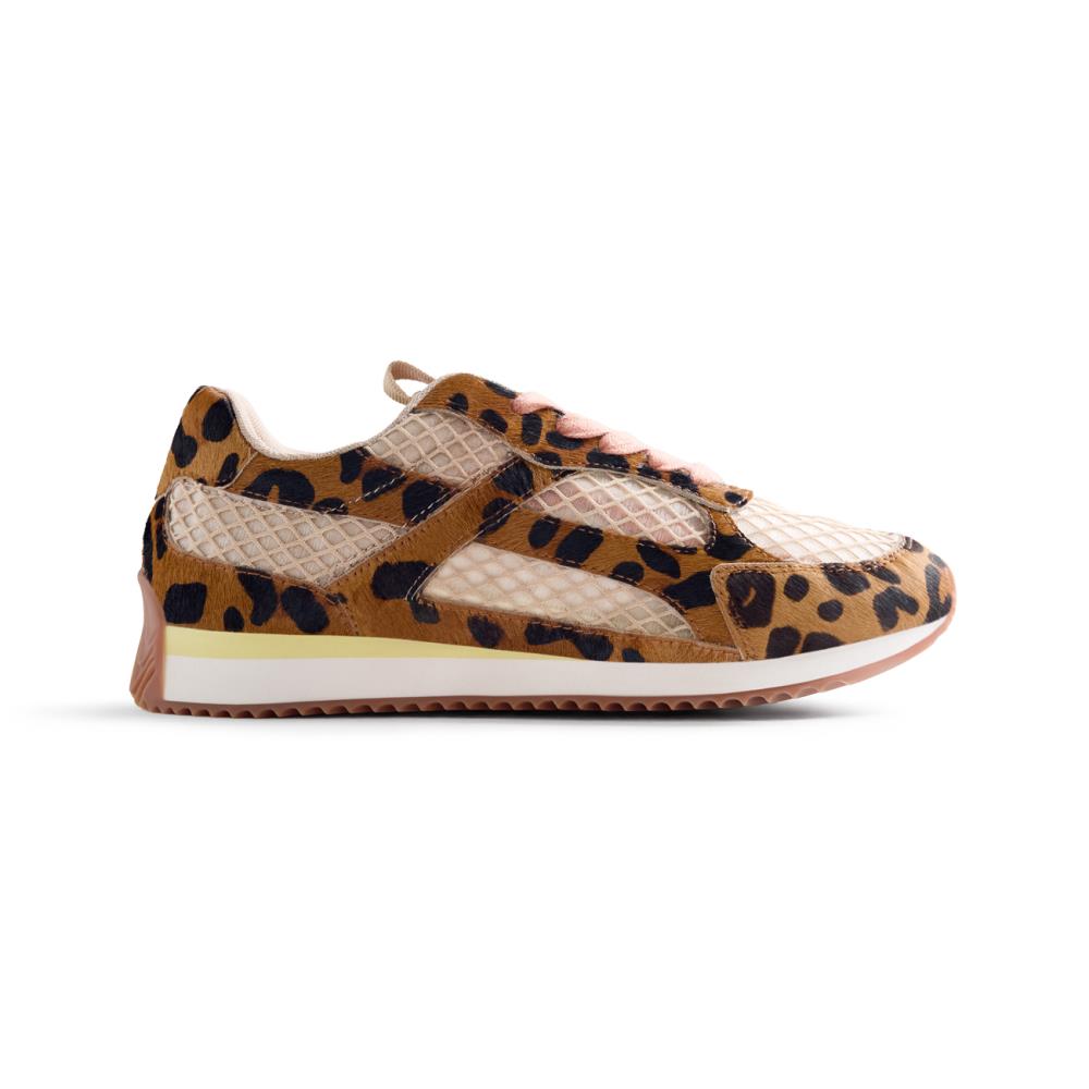 ZAPATILLAS PIEL Y REJILLA ESTAMPADO ANIMAL SEEKONK