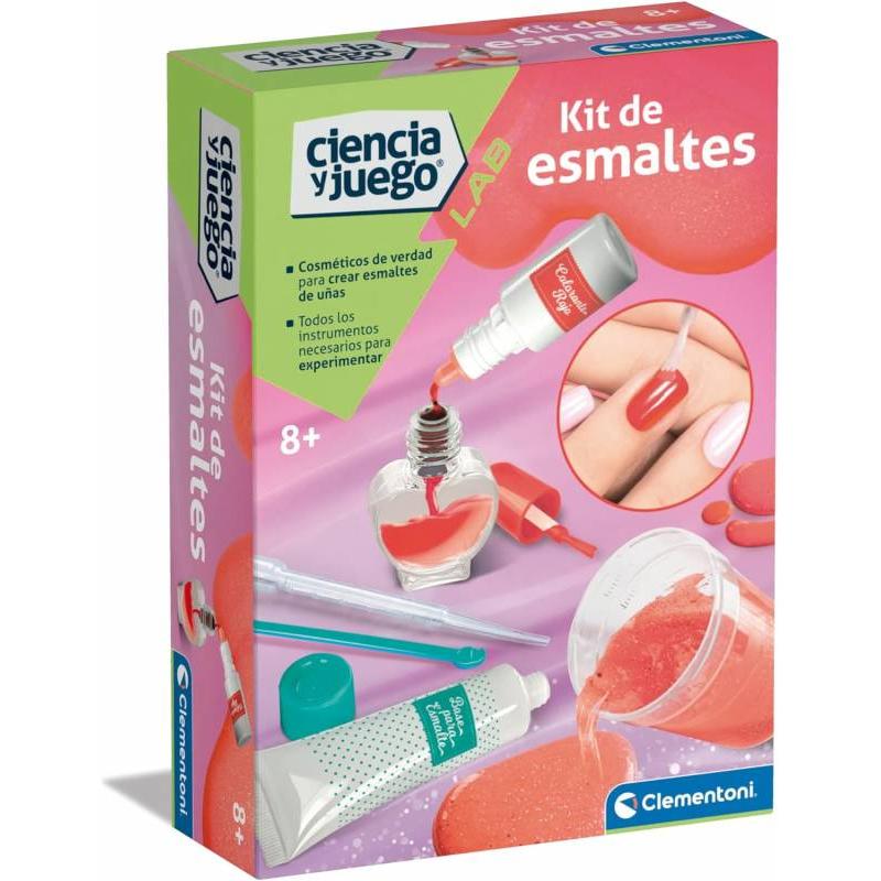 MINI KIT DE ESMALTES CIENCIA Y JUEGO DE CLEMENTONI
