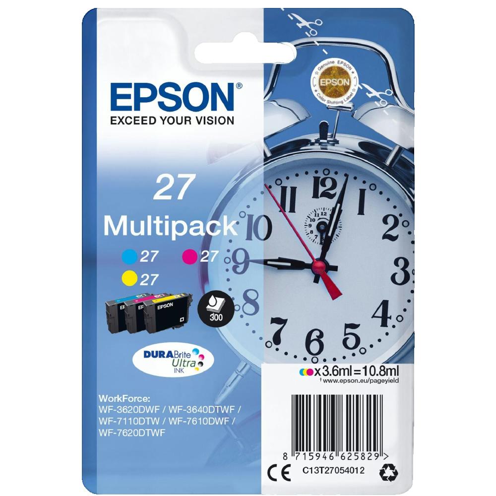 Epson 27 Multi-Pack Cyan Magenta