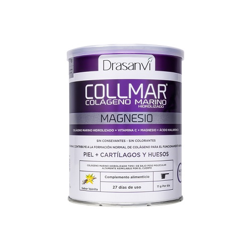 Drasanvi Collmar Colágeno Marino con Magnesio y Vitamina C Sabor Vainilla 300g