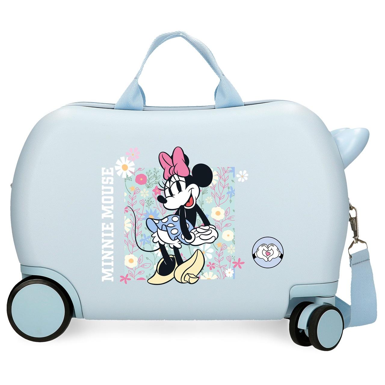 Maleta infantil Minnie Happy Azul claro 45x31x20 cm