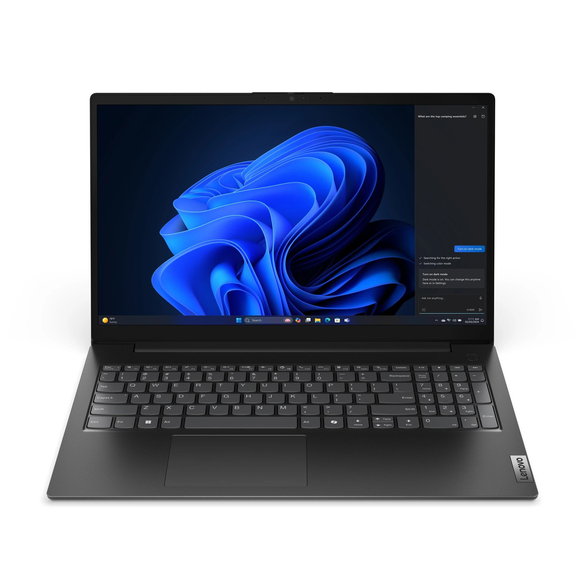 Pc portátil 5-13420 Intel Core iH 15,6" Windows 11 Pro Lenovo V15 G5 IRL I5-13420H Ram 16 GB Disco 512 GB  | SSD, IA más Smart, RJ45, Negro