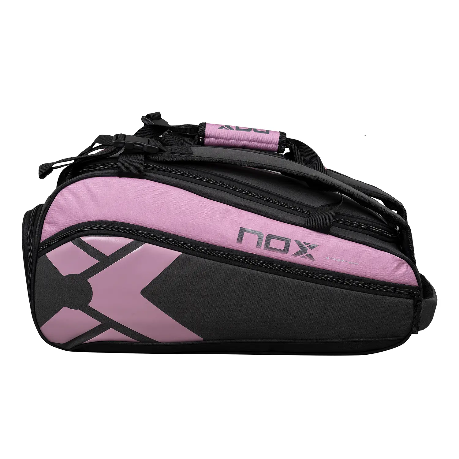 Paletero para Pálas de Padel Paletero Nox Street Series Gris Rosa Bpstgrpi