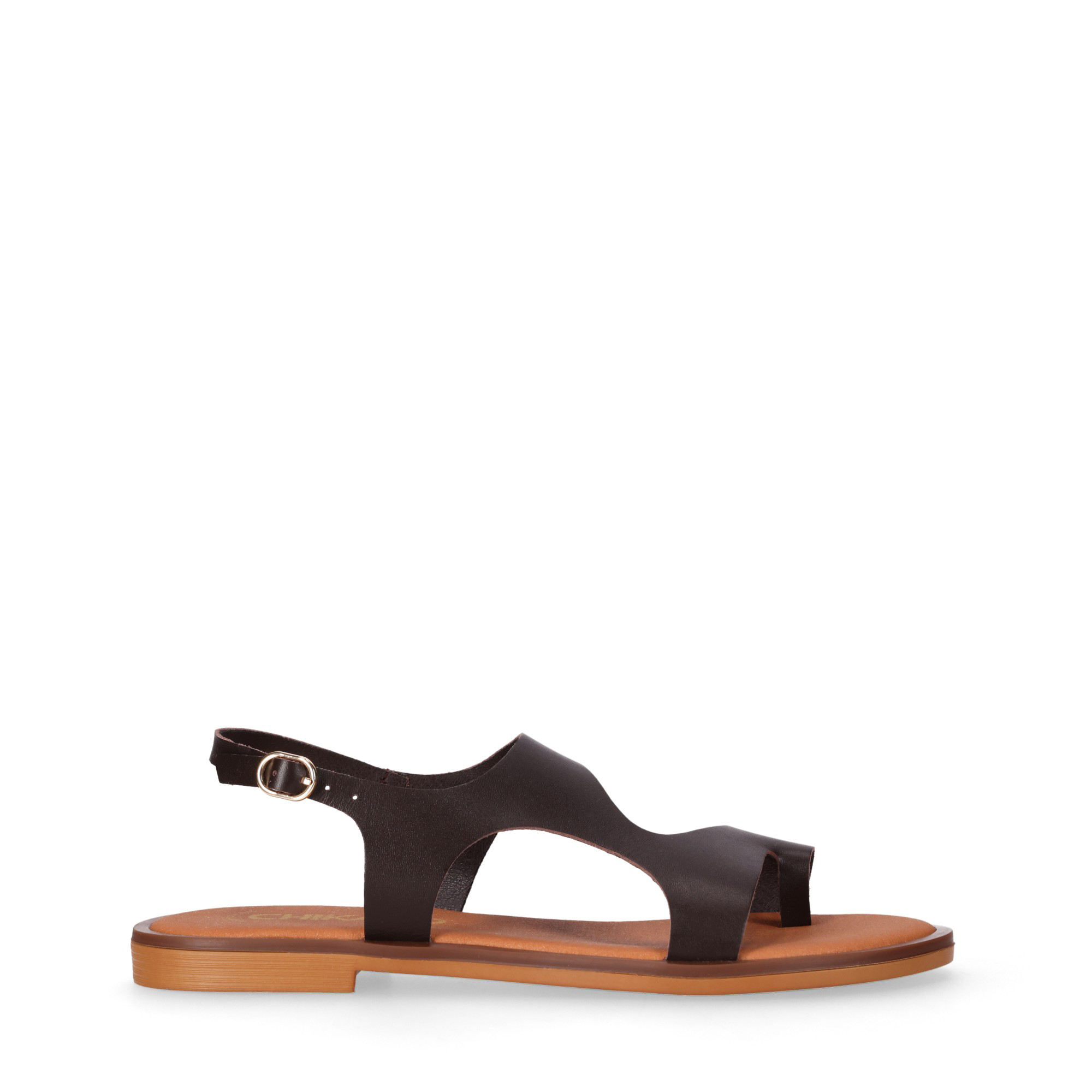 Chika10 Leather MUSAKA 29 Sandalias Planas Marron/Brown