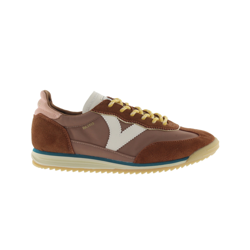 Victoria Saturno Zapatillas de nylon con piezas de serraje y suela en sierra 1158110