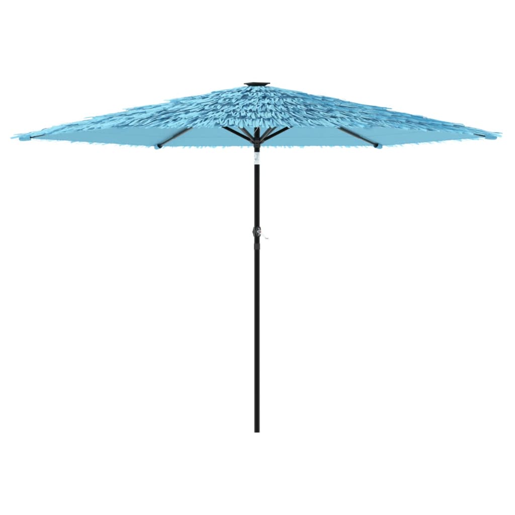 vidaXL Sombrilla de jardín con poste de acero 288x288x225 cm Color Marrón, Azul, Verde