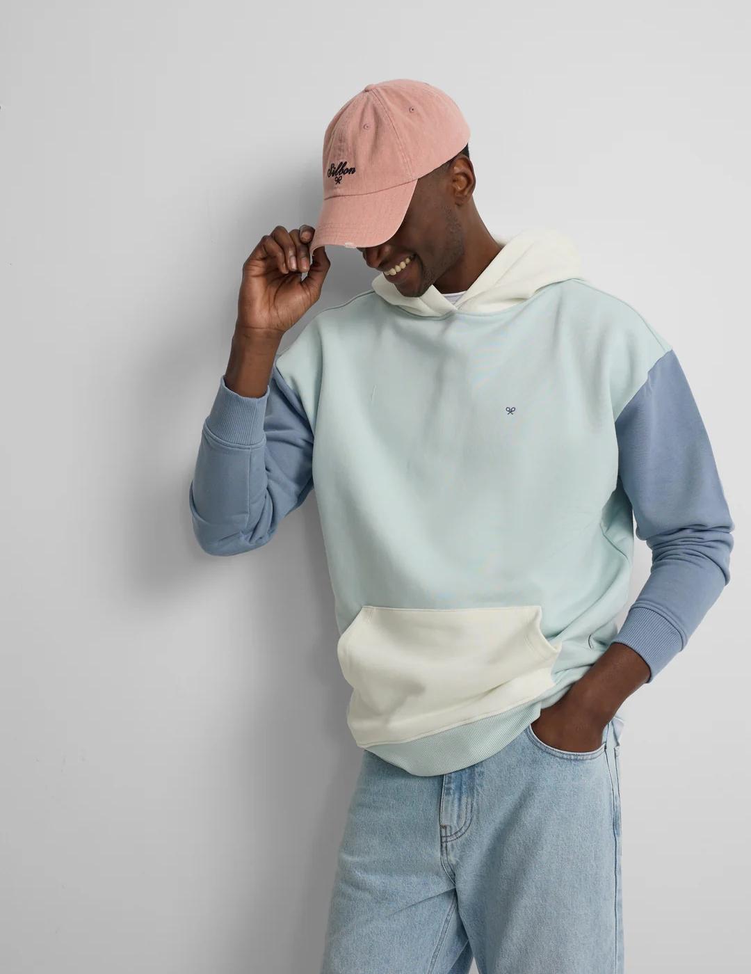 SILBON HOODIE AGUAMARINA