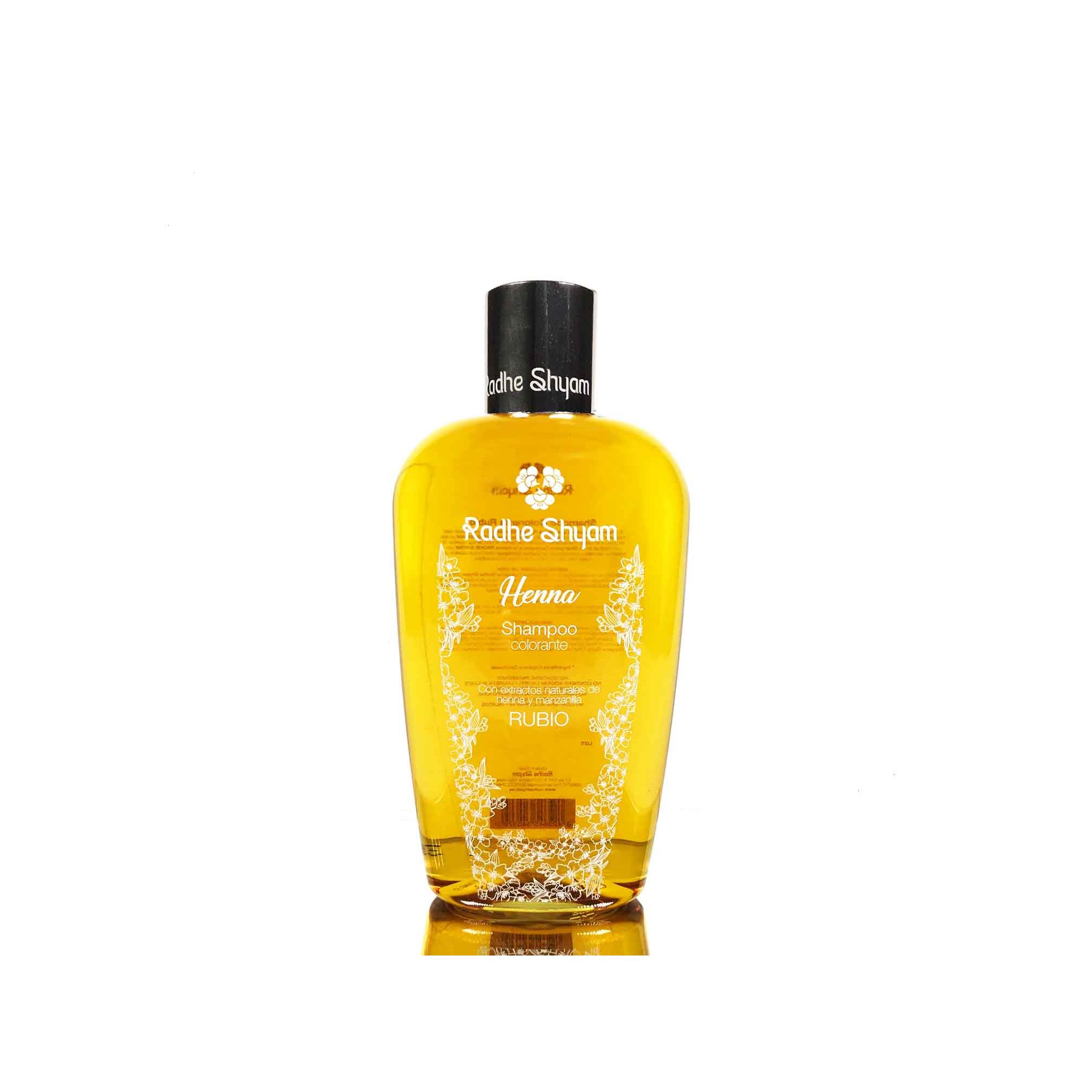Champú Henna Rubio 250 ml Radhe Shyam / Sitarama