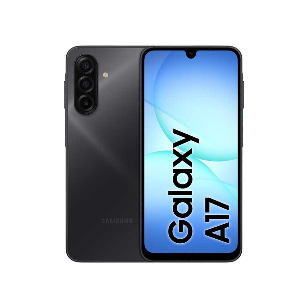 Samsung Galaxy A17 4G Smartphone, Pantalla Super AMOLED 6.7", Cámara 50 MP OIS, Batería de larga duración y carga rápida No Charger