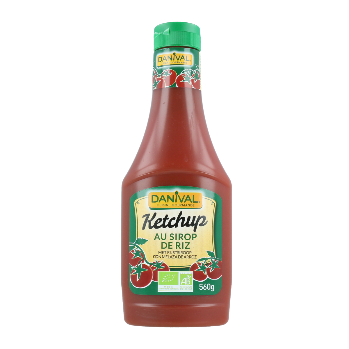 Ketchup Bio Sin Azúcar Danival