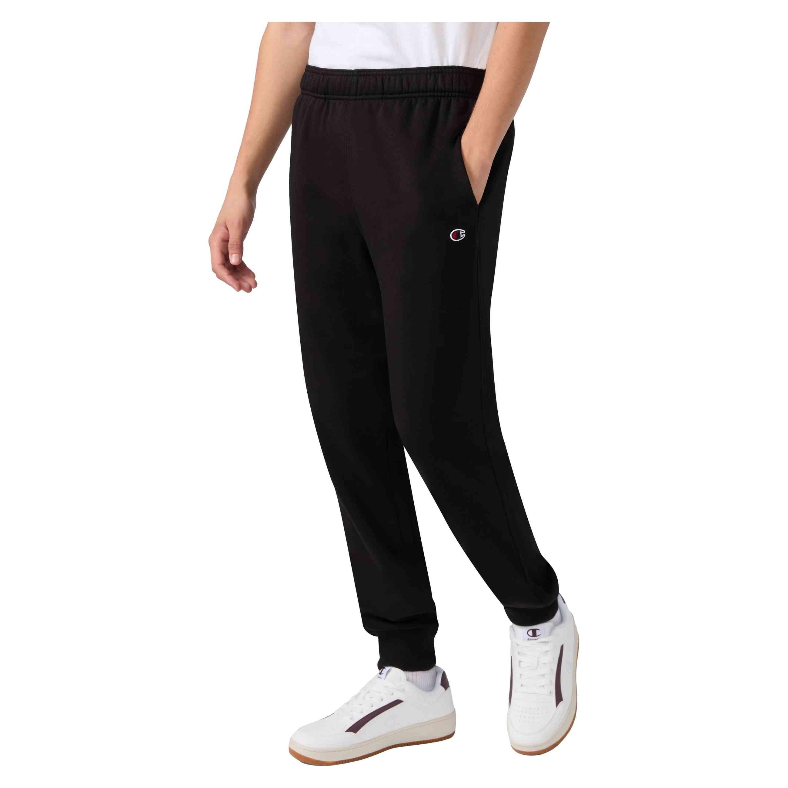 PANTALON CHAMPION NEGRO SLIM FIT HEAVYWEIGHT JOGGER SWEATPANT