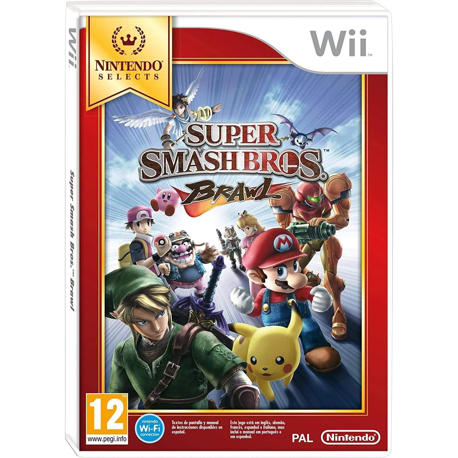 Super Smash Bros. Brawl (Selects) Juego para Consola Nintendo Wii
