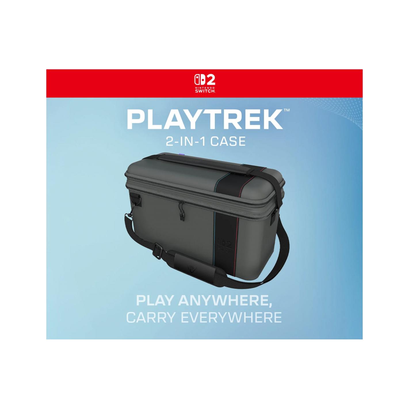 Funda Playtrek 2 in 1 Charcoal Black - Switch 2 Version