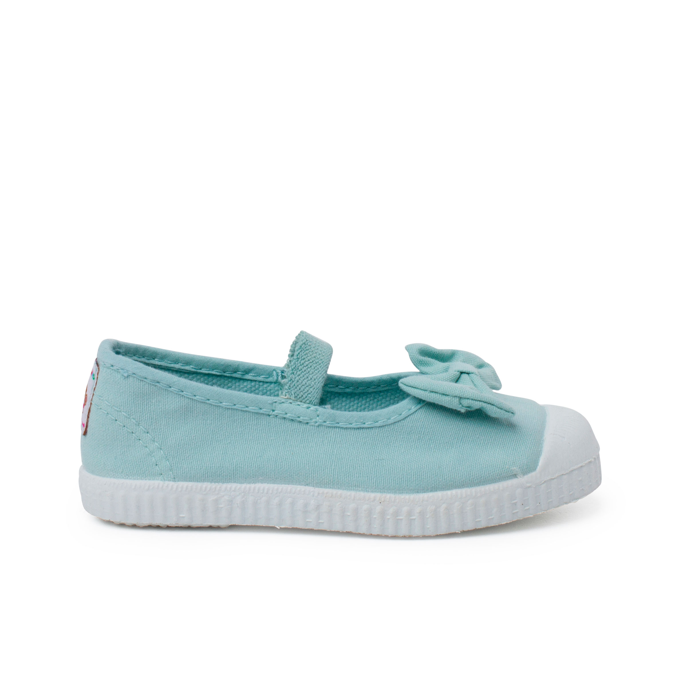 Pisamonas Bailarina Elástico Y Lazo Suela Zapatillas