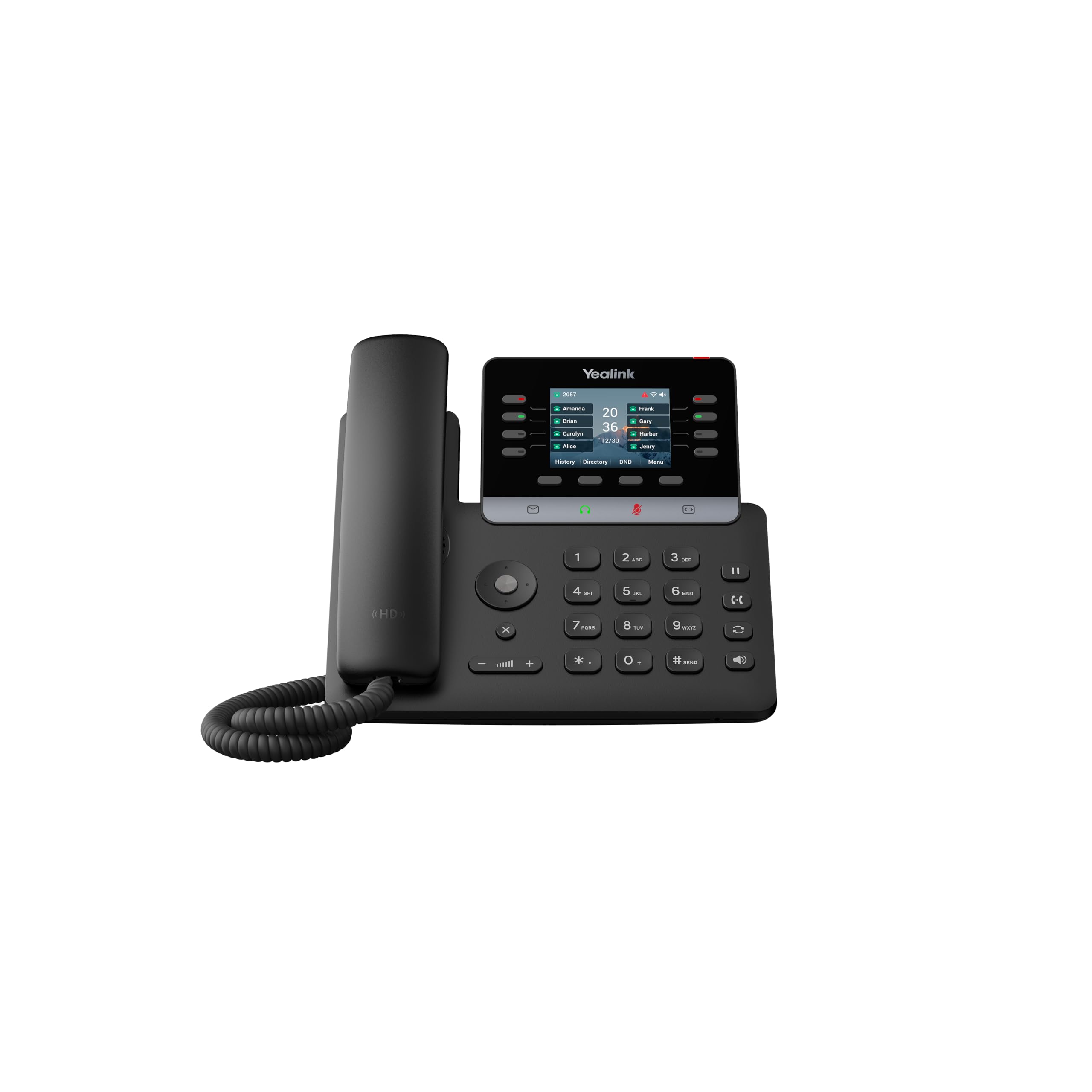Yealink SIP-T73U - Teléfono IP, Color Negro