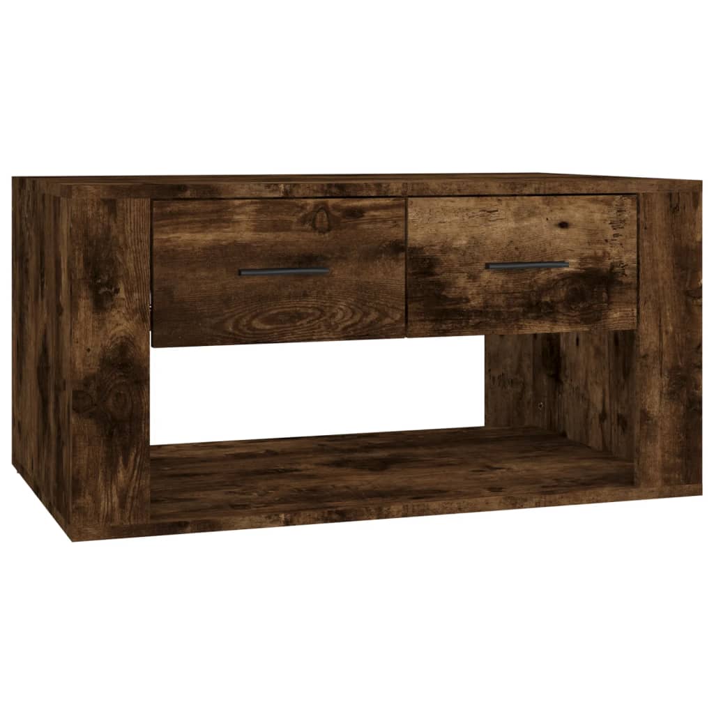 Vidaxl Mesa de Centro Madera Contrachapada 80x50x40 Cm Blanco