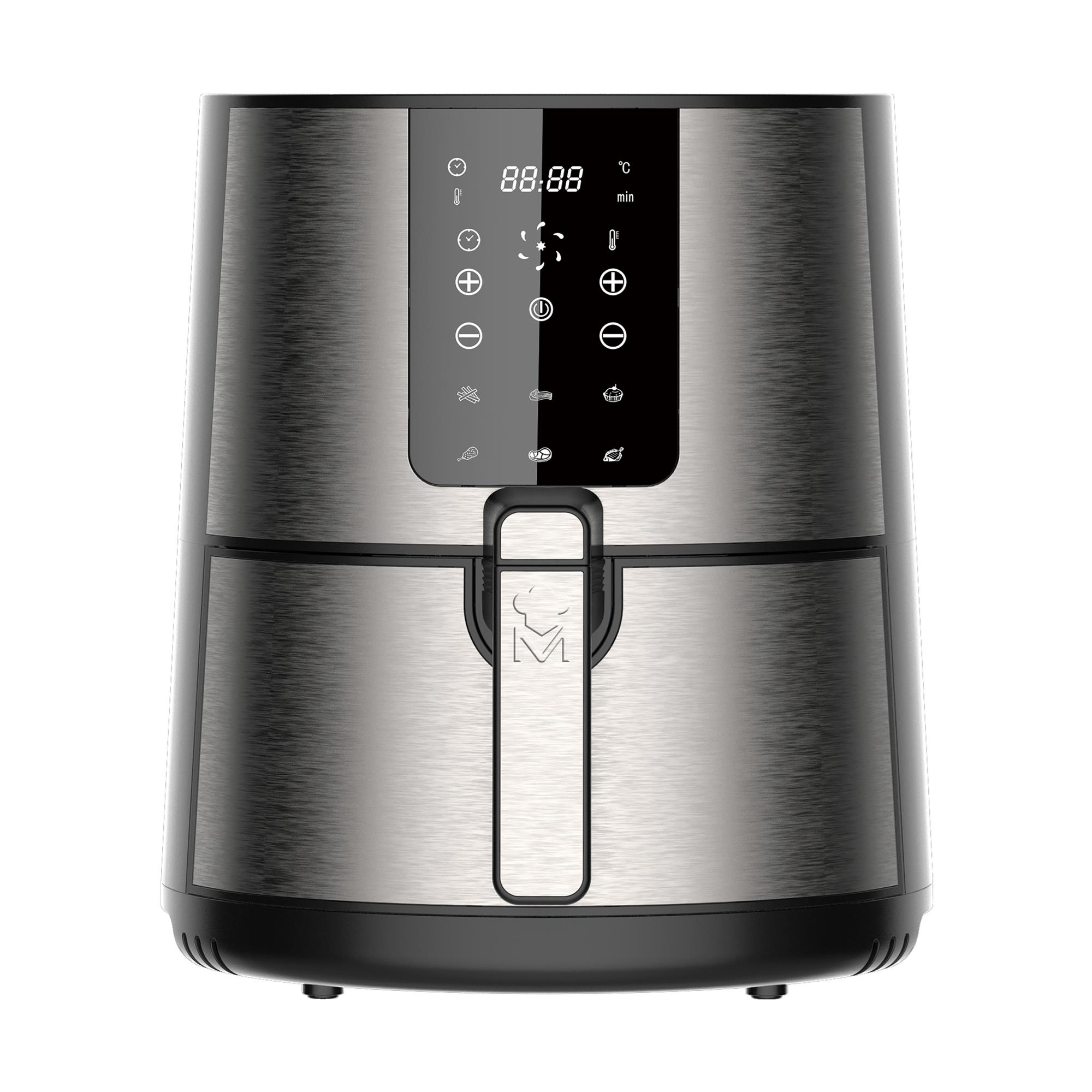 Freidora de aire ROCKET sin aceite de 3,6L y 1500W con pantalla LED táctil y temperatura regulable MasterPRO