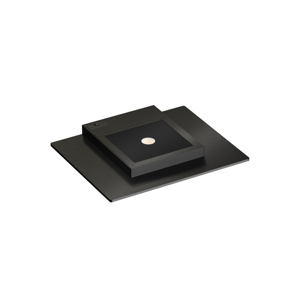 Pla Nera - Aplique de pared LED de 35 W con interruptor CCT, 2700 K/3200 K/4000 K, aluminio, luz de pared ascendente - Beneito & Faure