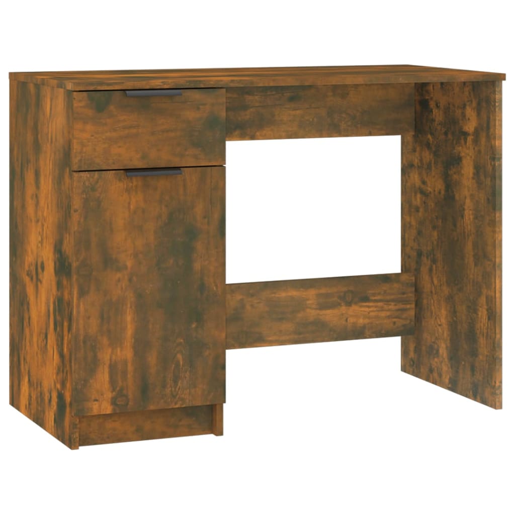 vidaXL Escritorio de madera contrachapada 100x50x75 cm