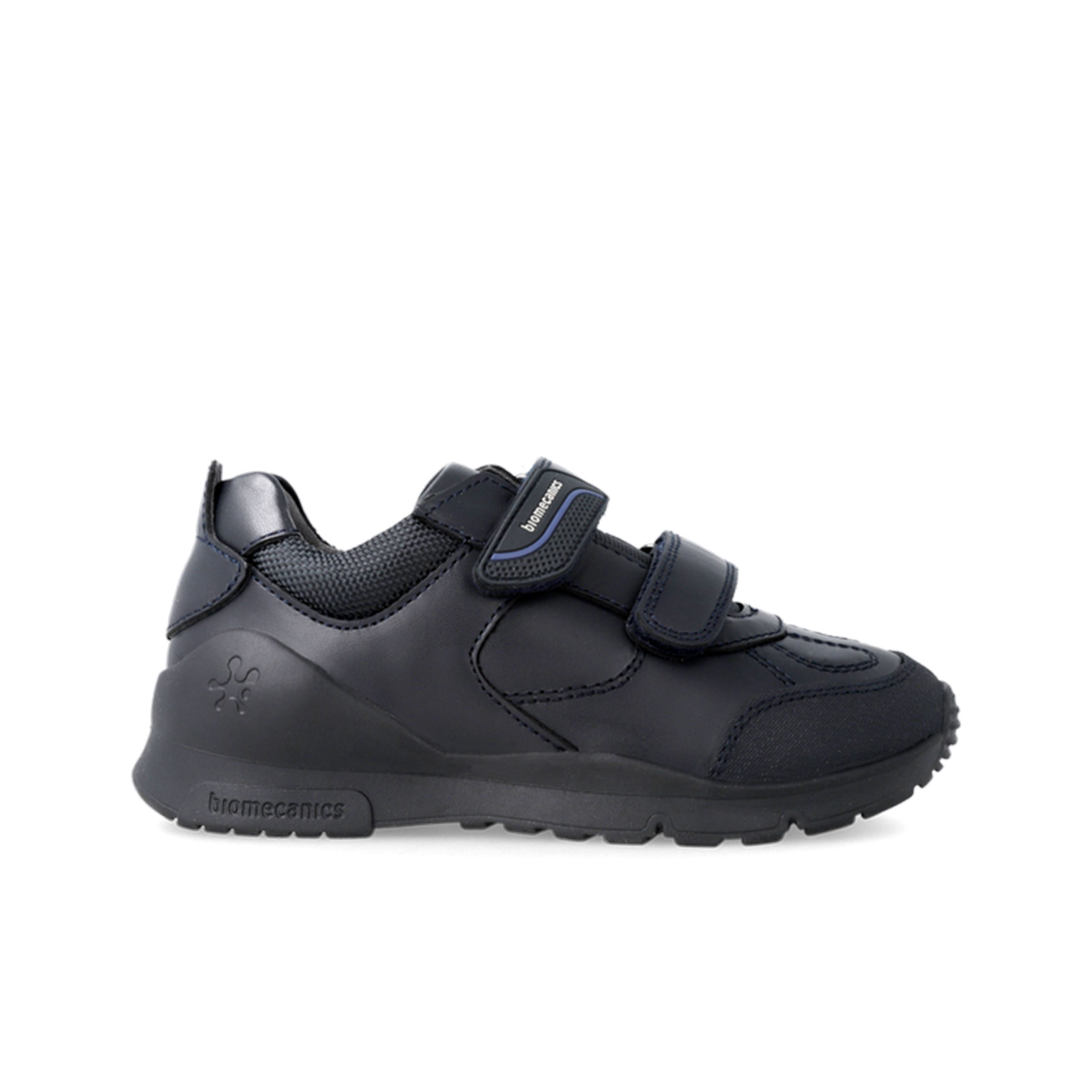 Pisamonas - Biomecanics Zapato Deportivo Colegial con Doble Cierre Adherente - Calzado Fabricado en España