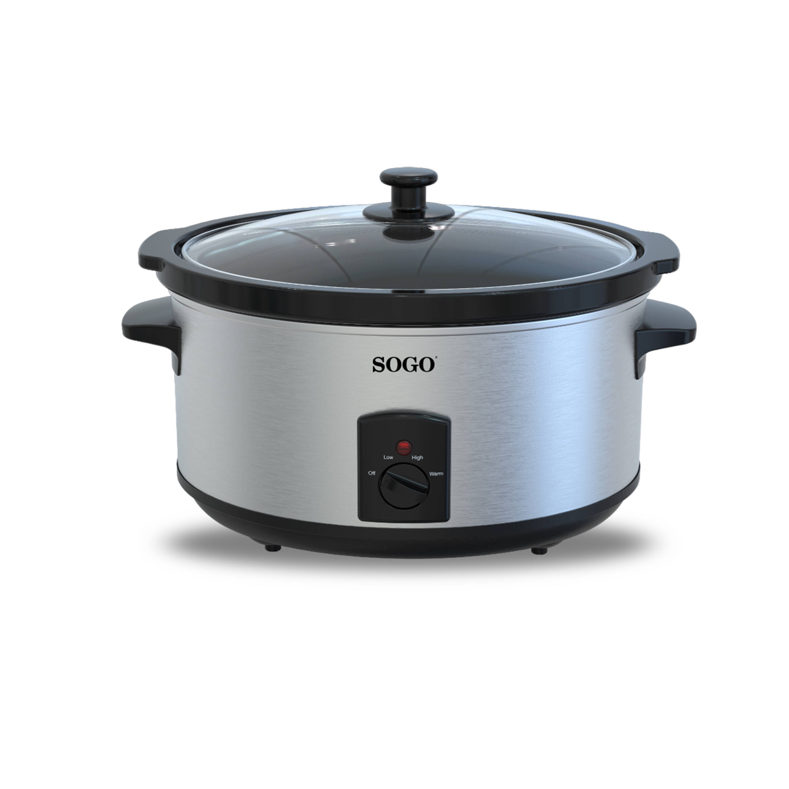 Olla de cocción lenta Sogo eléctrica 5,5L 260W 3 funciones