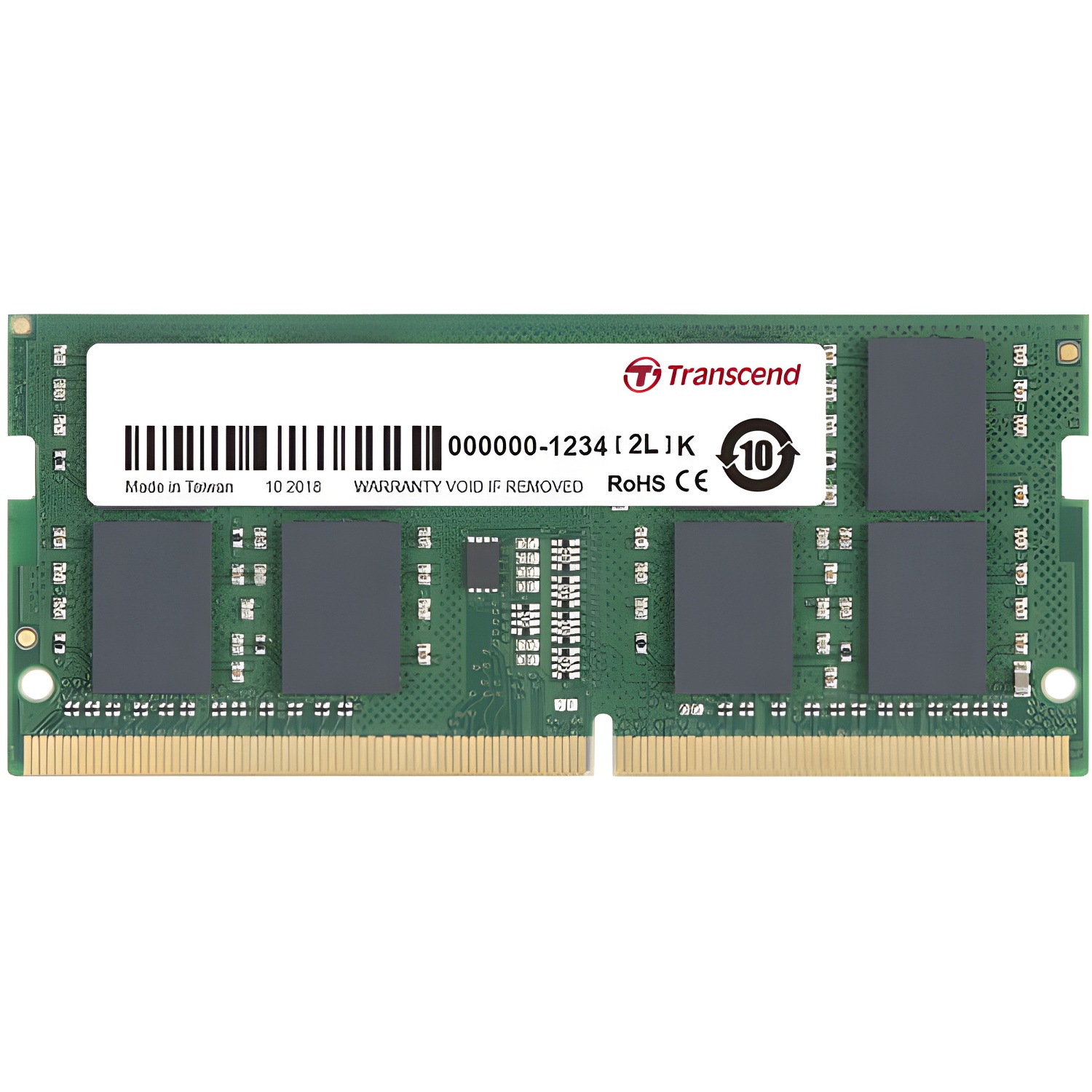 Memoria transcend so-dimm ddr4 16gb 2666mhz cl19 2r*8 1g*8