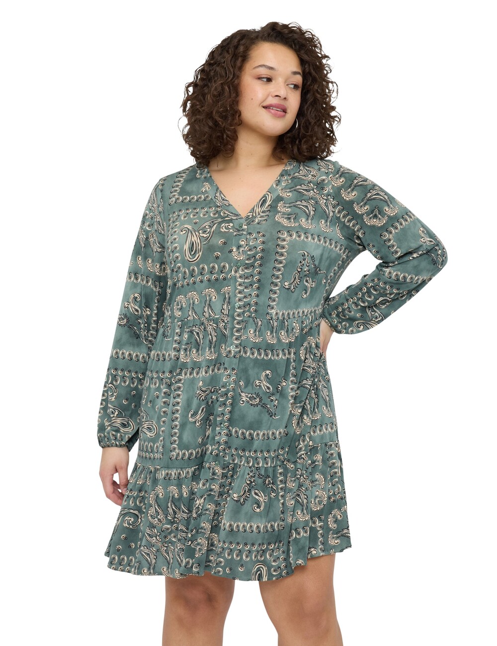 Fiorella Rubino - Vestido SMILE con estampado paisley