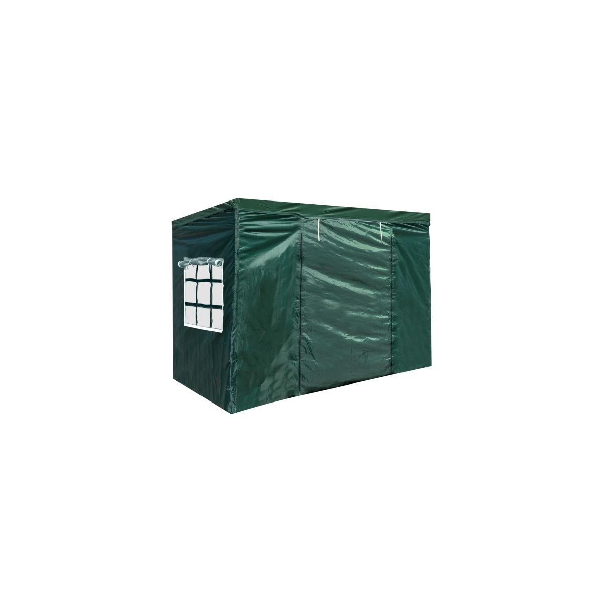 Regalos Miguel - Packs Laterales Carpas Plegables - Pack 4 Laterales para Carpas 3x3 Eco 2L1V1P - Verde