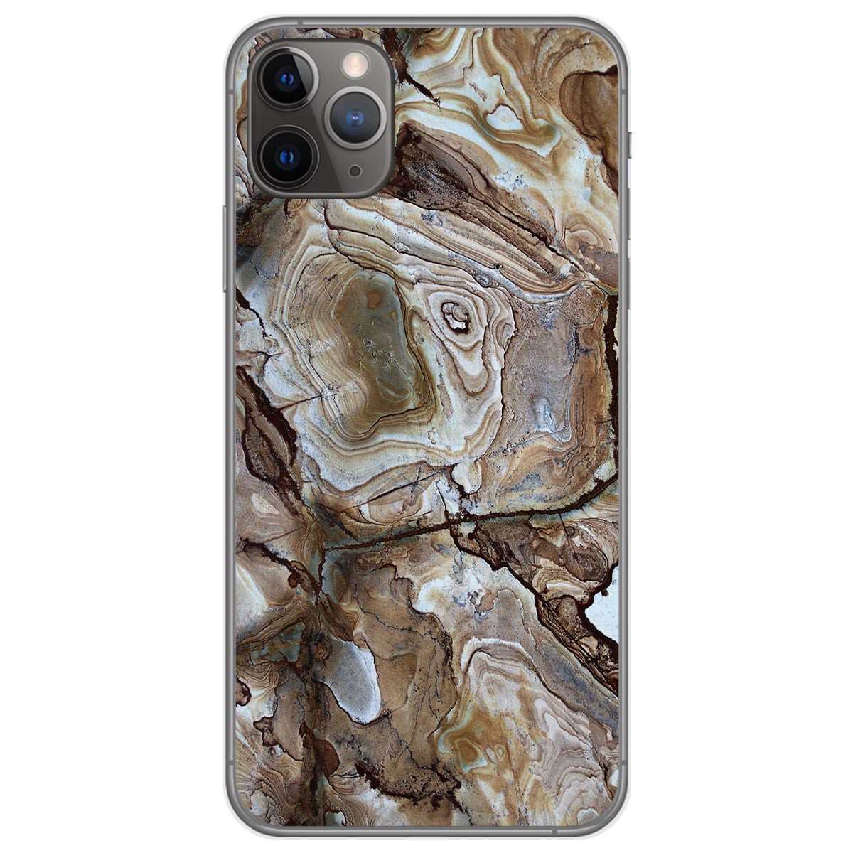 Tumundosmartphone Funda Gel Tpu para Iphone 11 Pro (5.8) diseño Mármol 14 Dibujos