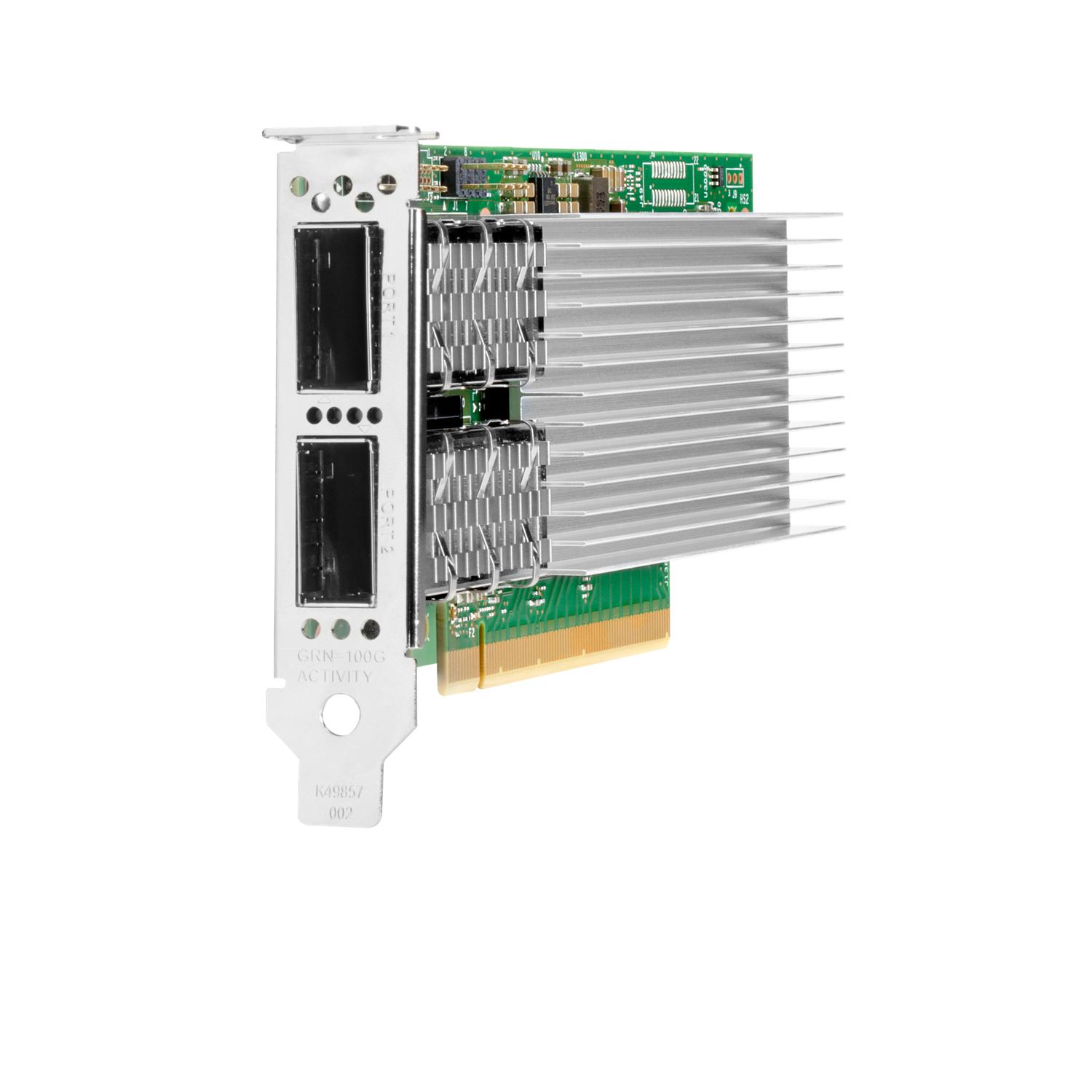 HPE Intel E810-CQDA2 Ethernet 100Gb 2-port QSFP28 Interno Ethernet / Fiber 100000 Mbit/s