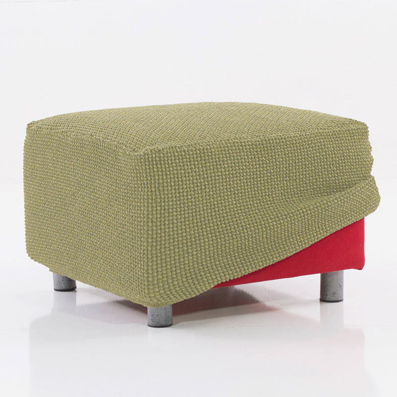 MAXIFUNDAS FUNDAS DE SOFA & CHAISE LONGUE - Funda de Puff Relive Elástica