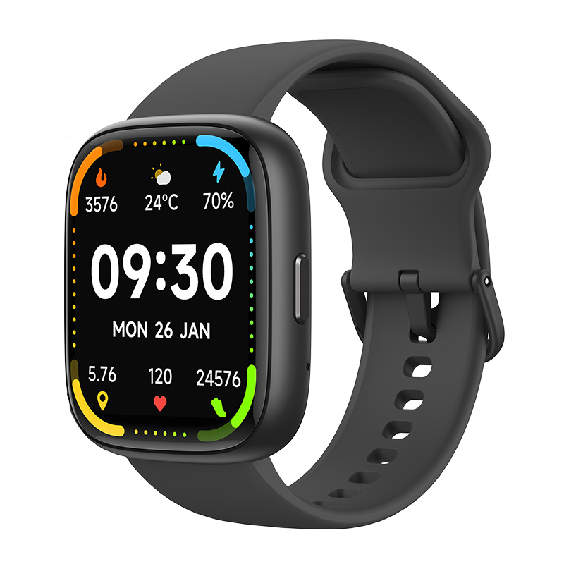 Reloj Inteligente 1.83" TFT-LCD IP68 | Llamadas Bluetooth, Asistente de Voz Alexa, 100 Modos Deportivos, Monitoreo de Ritmo Cardíaco, Presión, SpO₂, Sueño y Ciclo Femenino, Diales Personalizables, Recordatorios Inteligentes y Batería 300 mAh