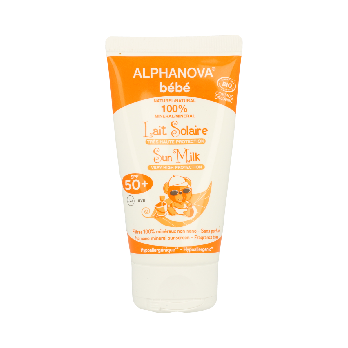 Crema solar bebés SPF50 50 g de crema Alphanova