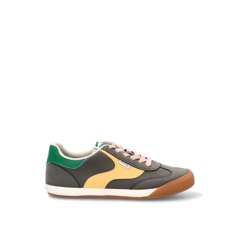 Zapatillas Casual Mustang - Mujer - Suela Plana - Modelo 60940 - Color Verde