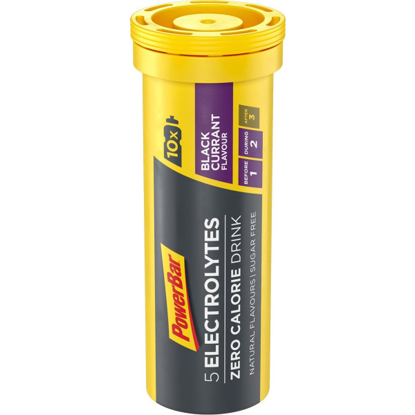 Powerbar 5 Electrolytes Sin Cafeína 1 Tubo X 10 Tabletas Sabor Mango - Fruta De La Pasión Extra