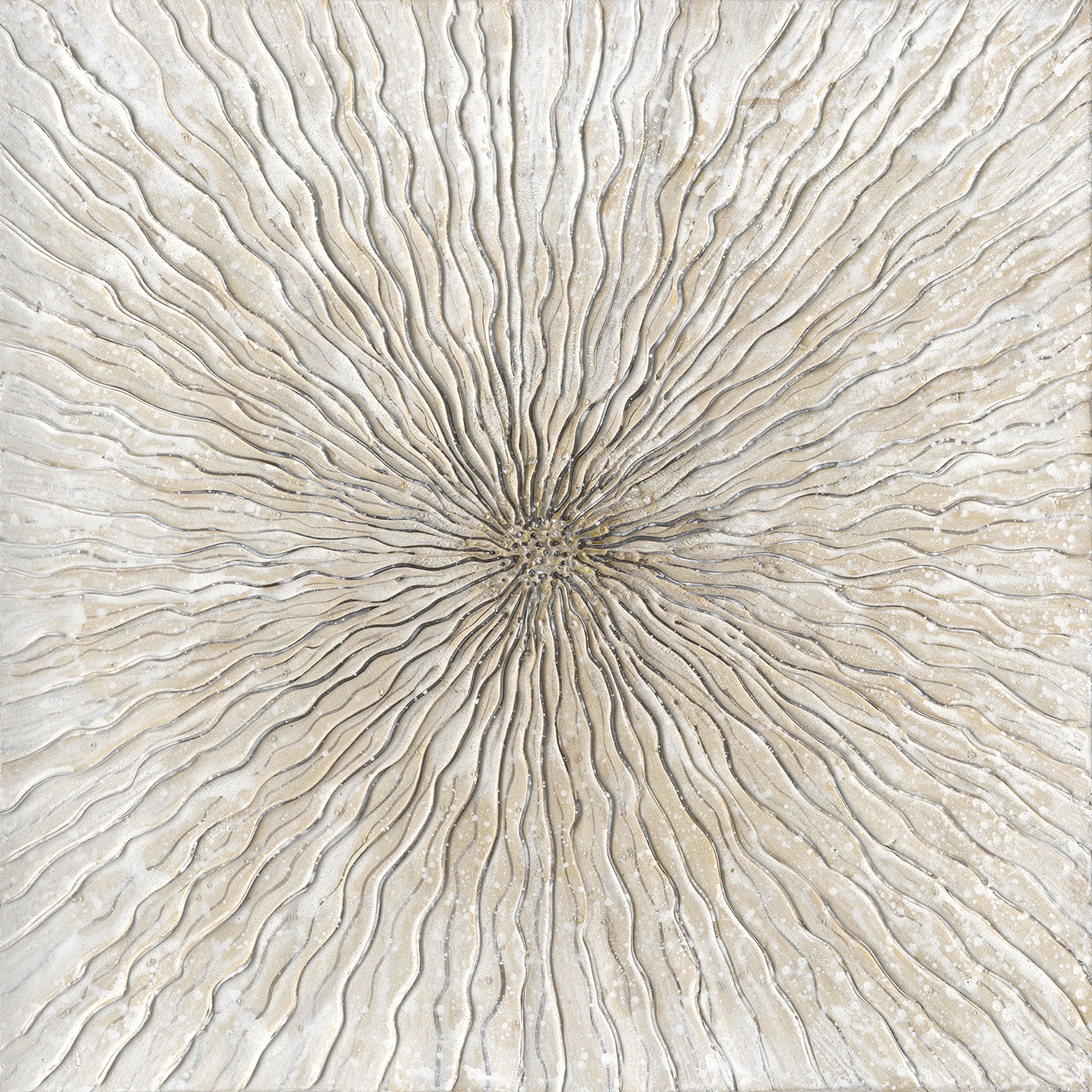 Cuadro en Lienzo Pintado Al óleo, Desierto (72407), 100x100 Cm - Hispanohogar