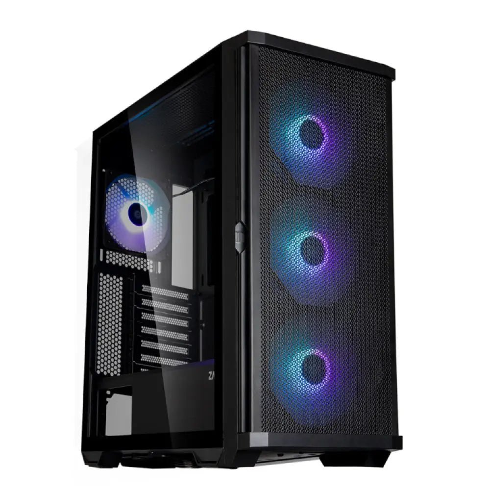 Torre PC Carcasa de ordenador Zalman Z10 PLUS Midi Tower Negro ATX