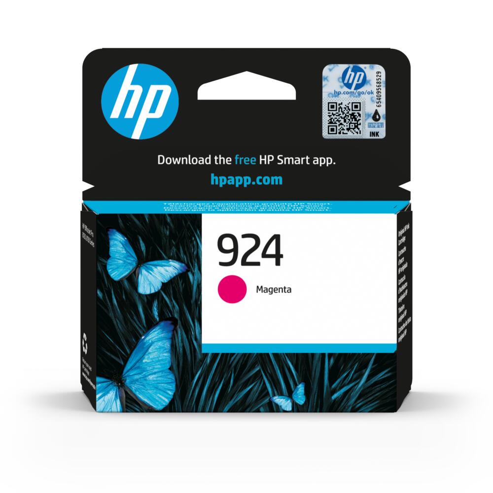 HP Cartucho de Tinta Original 924 magenta
