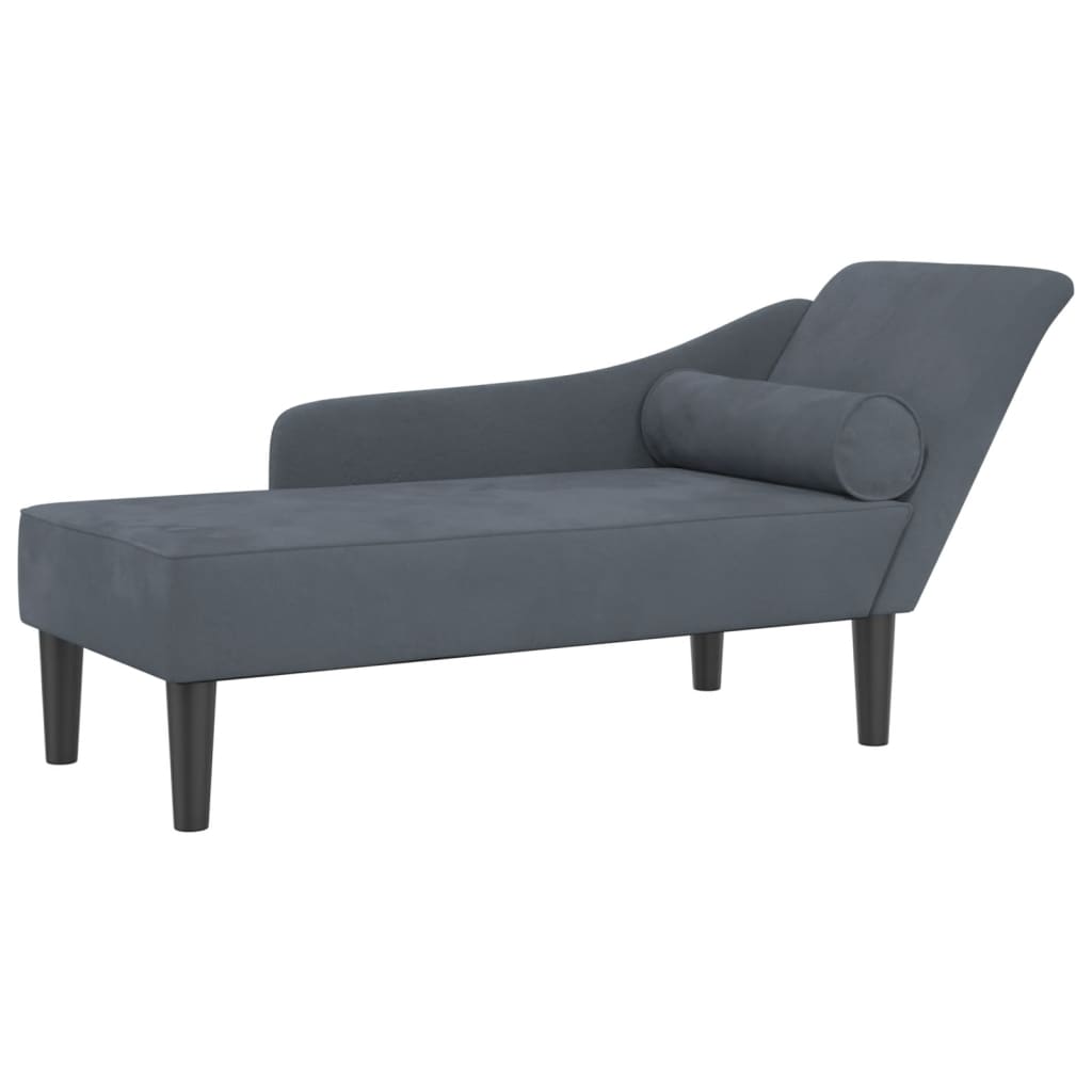 vidaXL Sofá diván con cojines terciopelo en color Gris claro/Gris oscuro/Azul y más | acolchados duraderos para sofás de jardín terraza exterior