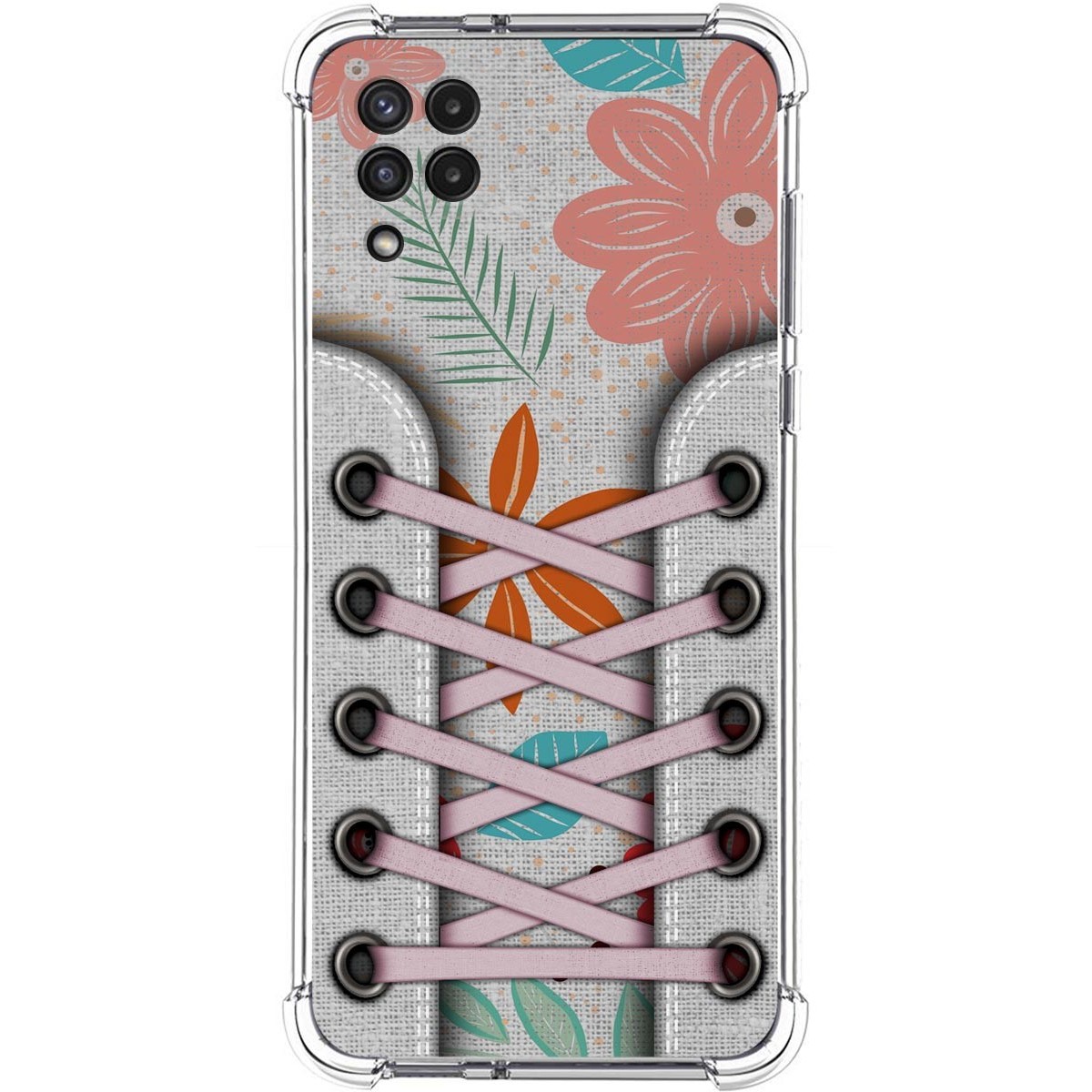 Funda Silicona Antigolpes para Samsung Galaxy A22 4G / M22 diseño Zapatillas 09 Dibujos