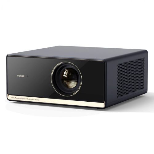 Wanbo projector x5 pro (2025) 140 inch, full hd 1080p with android tv 11, bt 5.0, black eu
