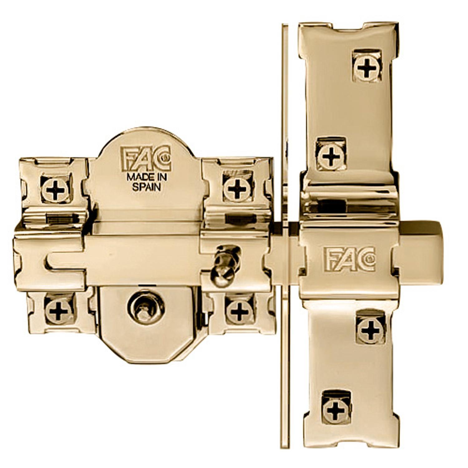 Cerrojo seguridad fac 946-rp/80 serie uve dorado antibumping