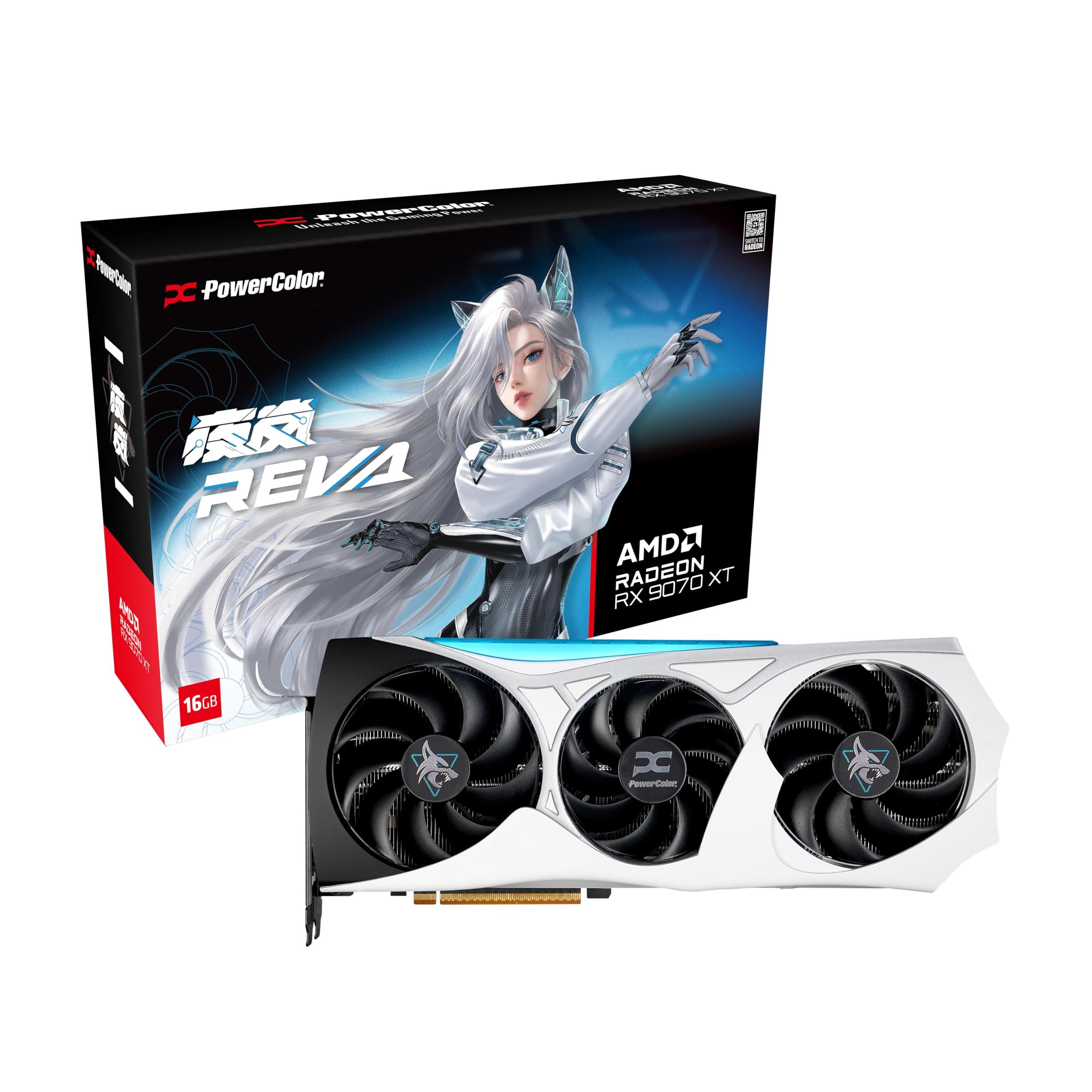 POWERCOLOR Radeon RX9070XT Hellhound OC Reva Edition 16GB