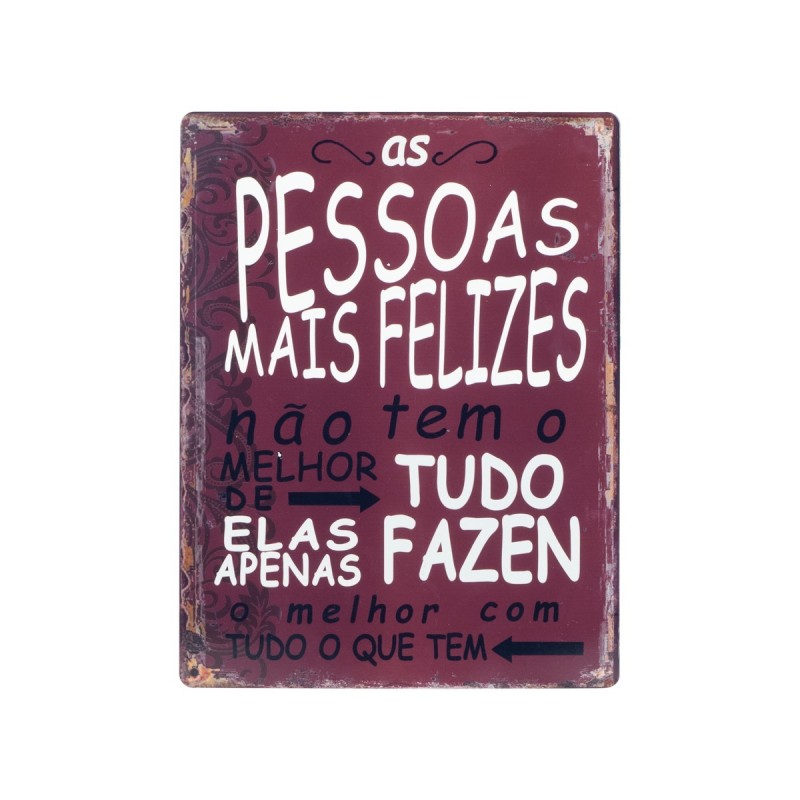 SIGNES GRIMALT Signes Grimalt Placa Pared Colección Industrial Metal Resistente Decoración Moderna