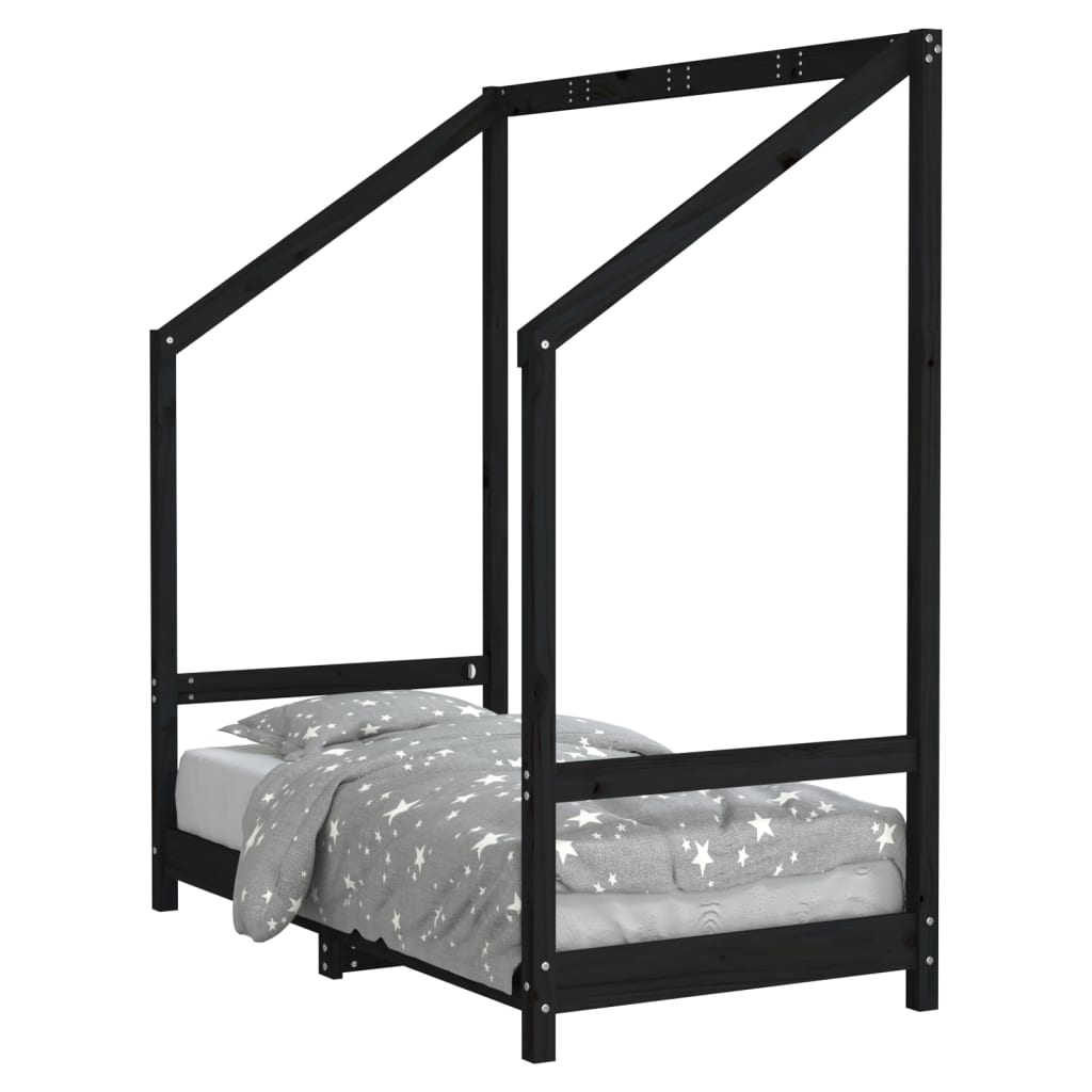 vidaXL Estructura de cama para niños madera de pino 70x140 cm