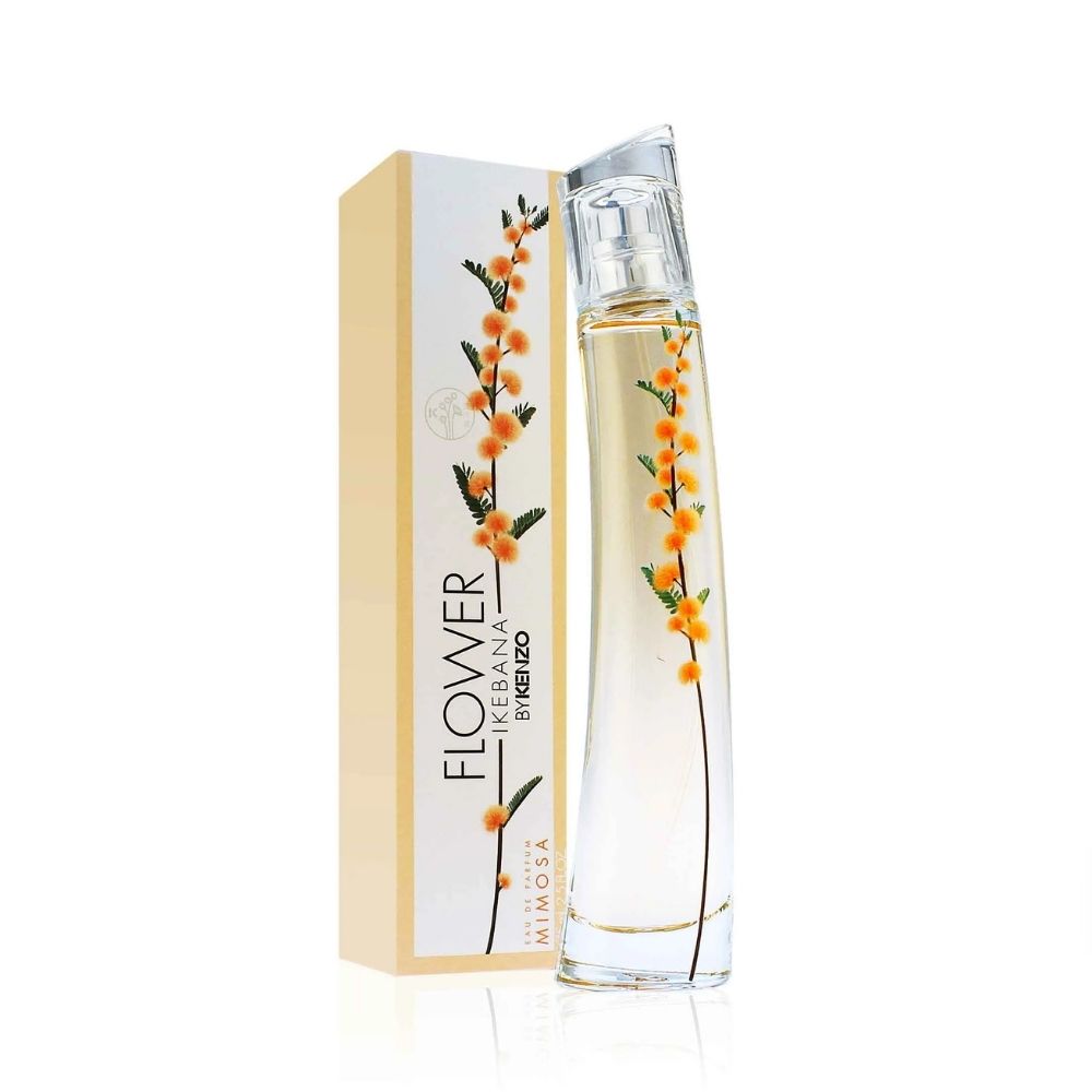 Kenzo - Flower Ikebana Mimosa Eau de Parfum Mujer 75 Ml. | Calidez Especiada, Elegancia Floral y Fondo Envolvente 🌸✨