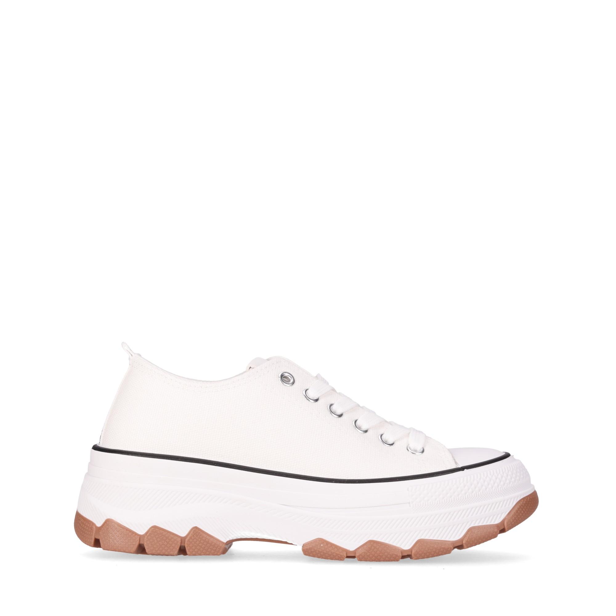 Chika10 VANIA 04 Zapatillas de Lona Blanco/White
