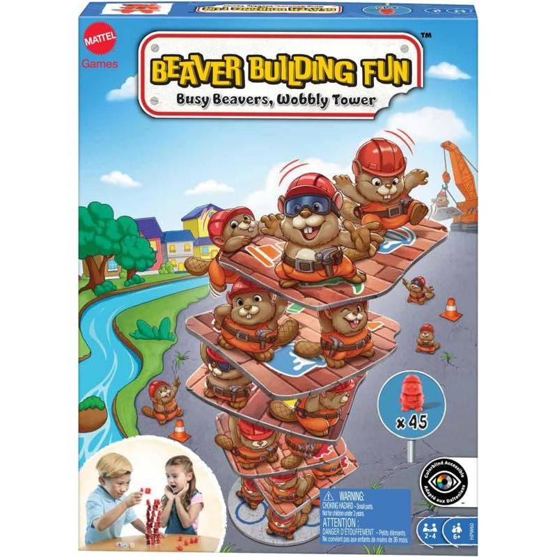 MATTEL GAMESJUEGO CASTORES CONSTRUCTORES DE MATTEL