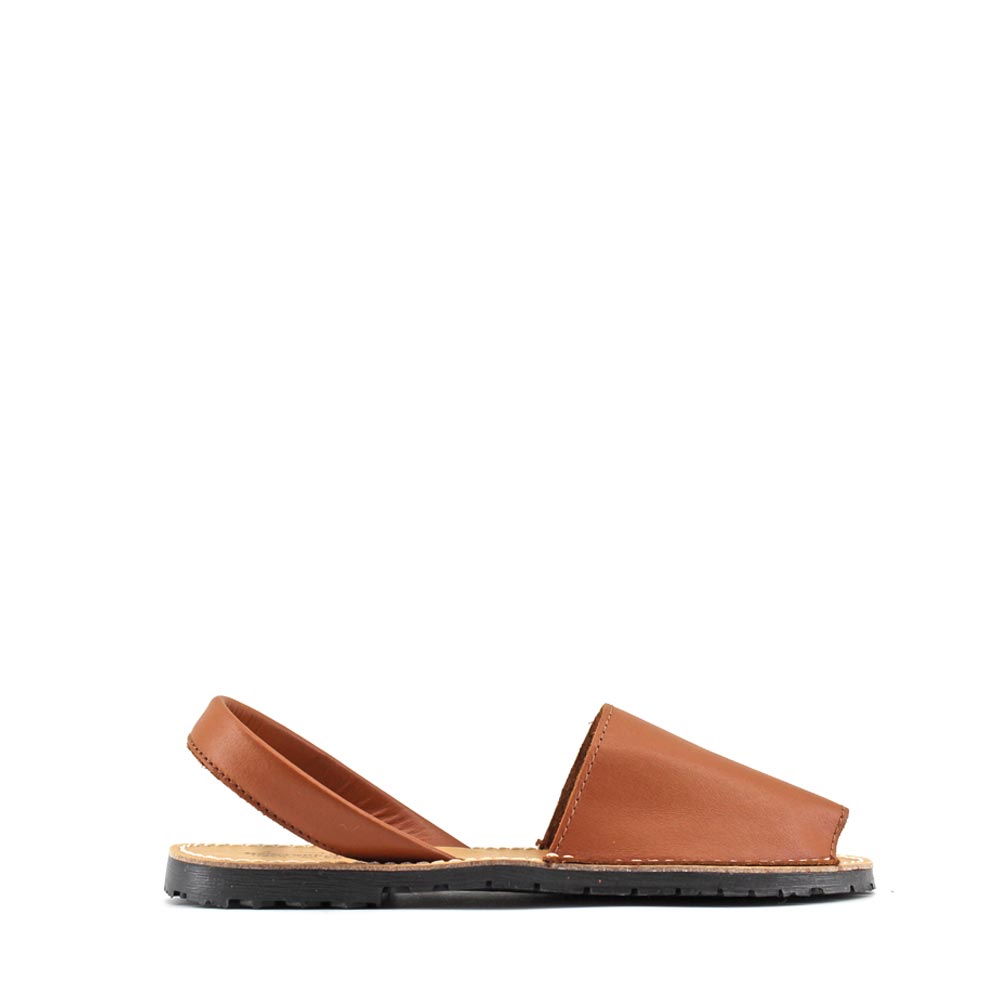 MODELISA Sandalia Menorquina Made In Spain Piel Cuero Estilo Casual Mujer